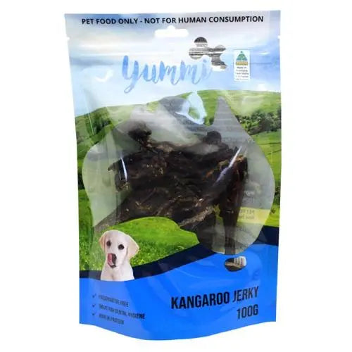 Yummi Kangaroo Jerky Dog Treat - Kellyville Pets