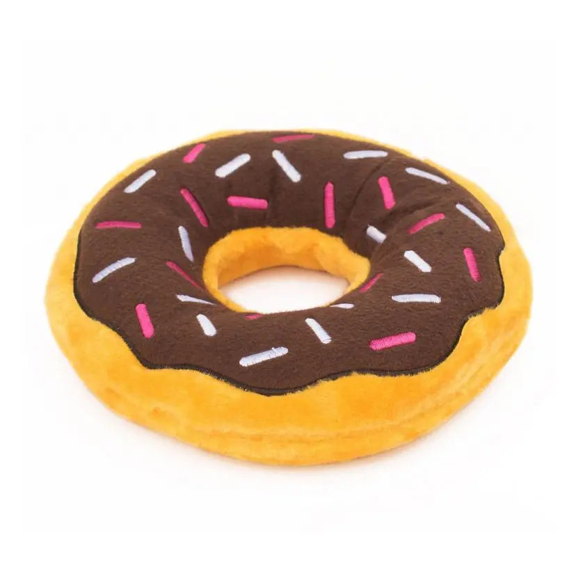 Zippy Paws Jumbo Chocolate Donutz Dog Toy - Kellyville Pets