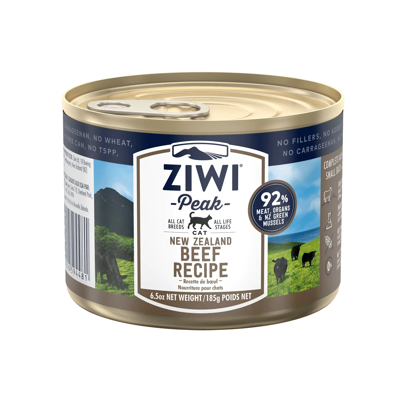 Ziwi Peak Cat Food Can Beef - Kellyville Pets