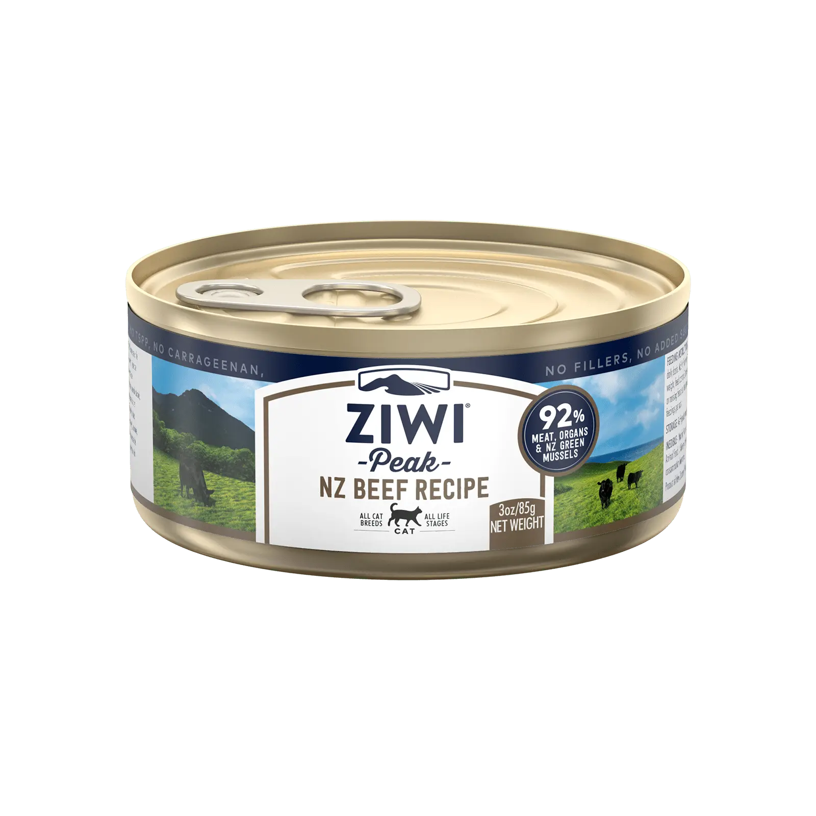Ziwi Peak Cat Food Can Beef - Kellyville Pets