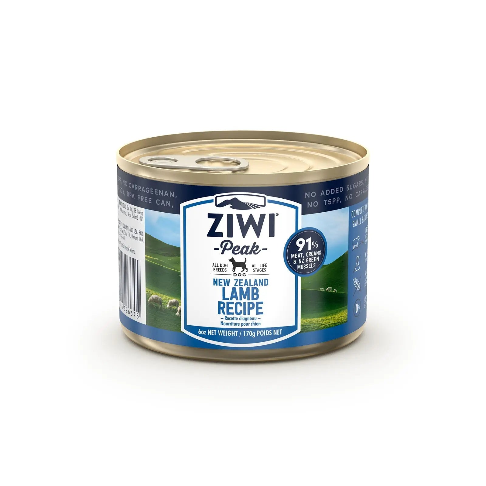 Ziwi Peak Dog Food Can Lamb - Kellyville Pets