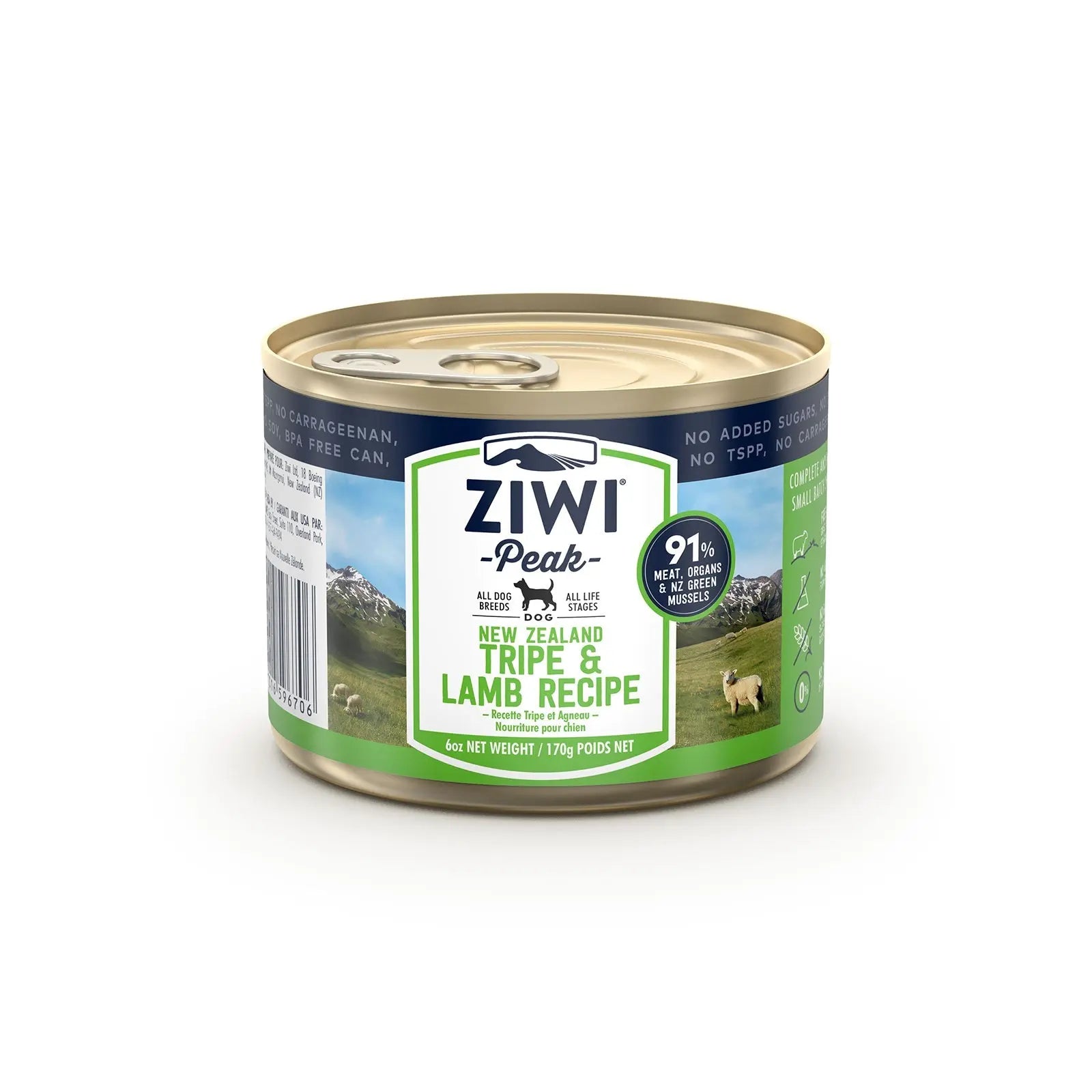 Ziwi Peak Dog Food Can Tripe & Lamb - Kellyville Pets