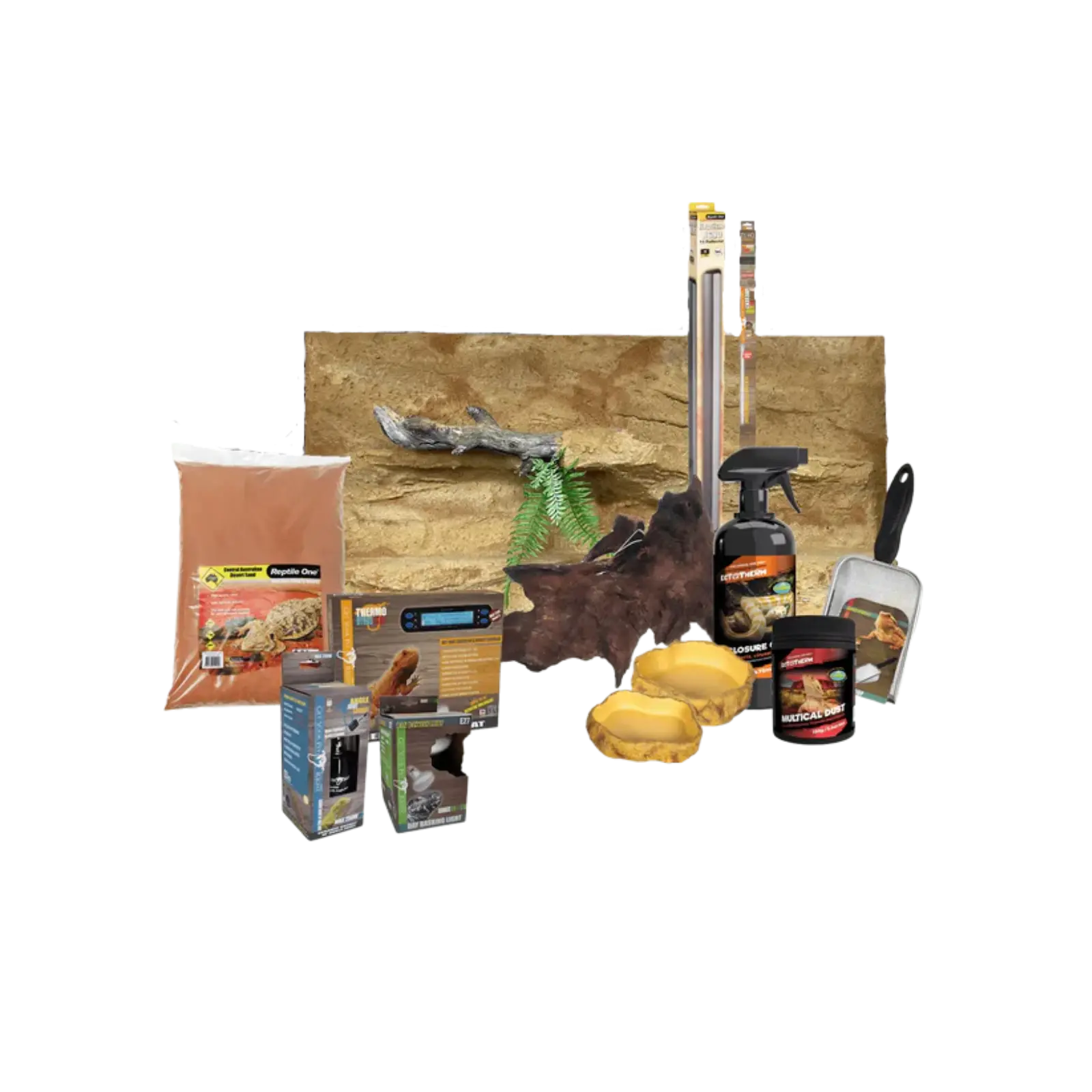 120cm Ultimate Bearded Dragon Kit Accessories Only Kellyville Pets