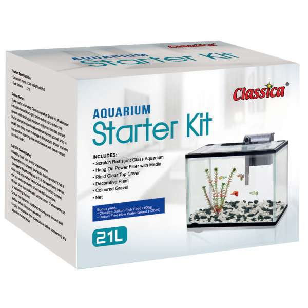 Classica Aquarium Starter Kit 21L