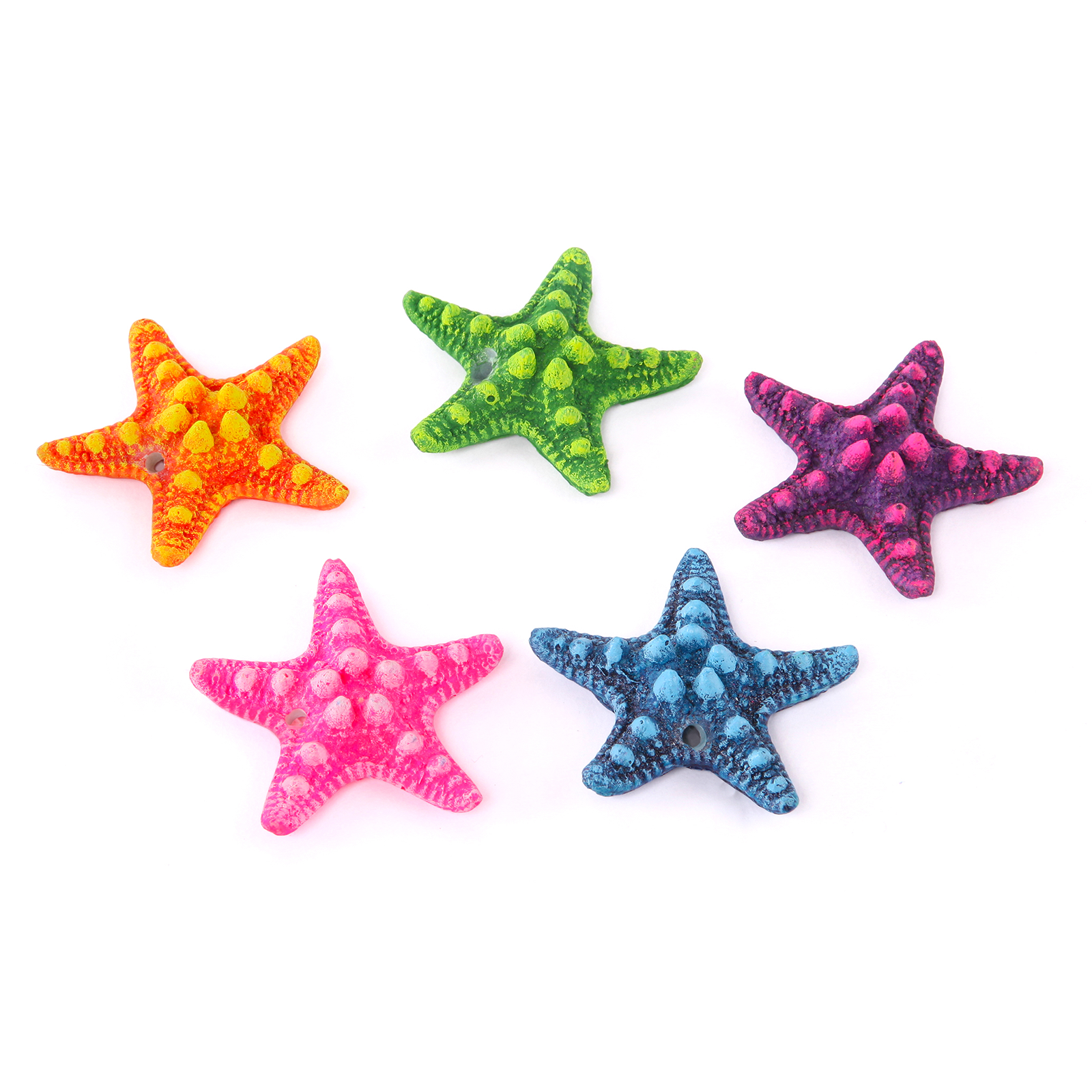 Kazoo Aquarium Ornament Starfish Mini 5pack