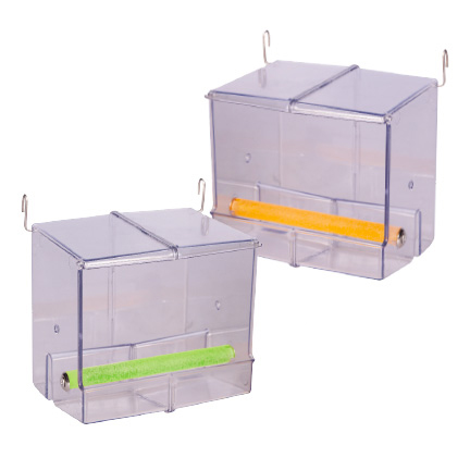 Avi One Enclosed Feeder with Perch