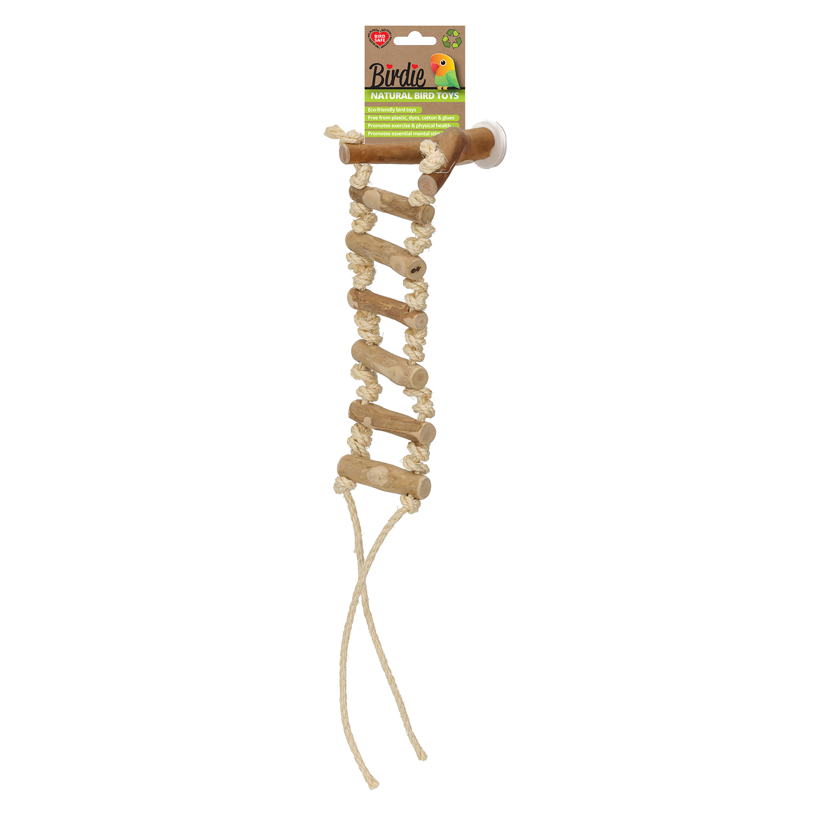 Birdie Bird Toy Jaws Rope Ladder
