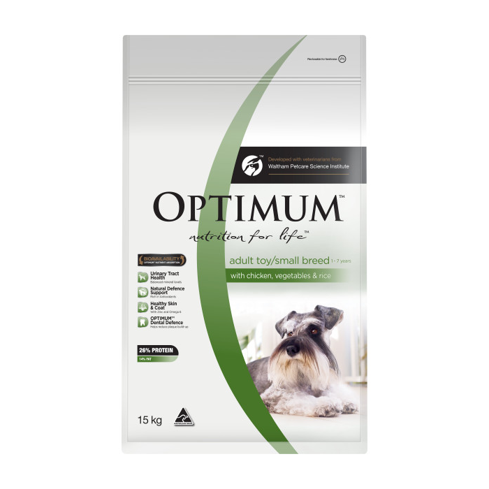 Optimum Dog Food Adult Small Breed Chicken, Vegetables & Rice