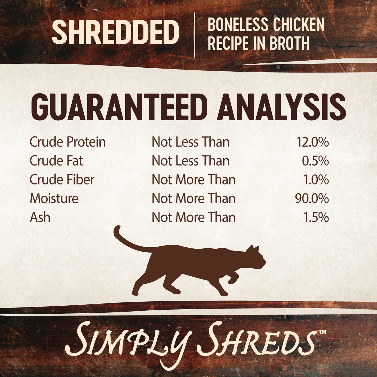Wellness CORE Simply Shreds Cat Food Pouch Adult Shredded Boneless Chicken in Broth