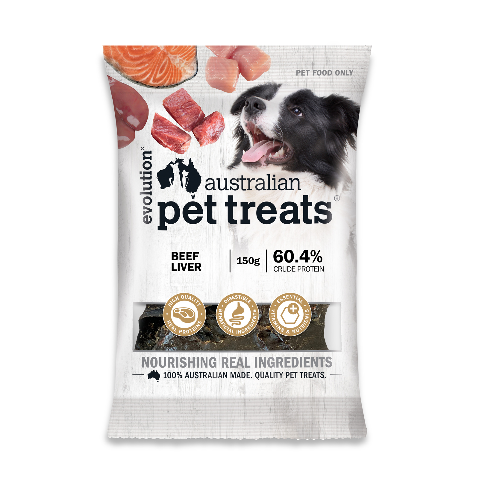 Evolution Australian Pet Treats Beef Liver Dog Treat