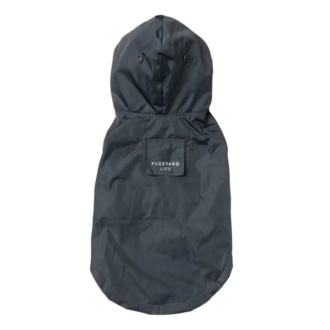 Fuzzyard Life Dog Raincoat - Slate Grey Fuzzyard