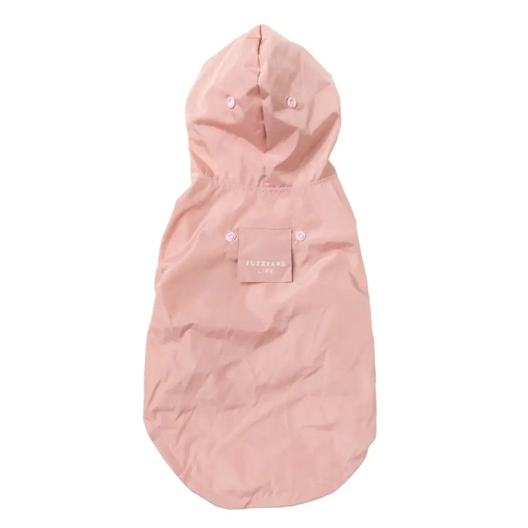 Fuzzyard Life Dog Raincoat - Soft Blush Fuzzyard