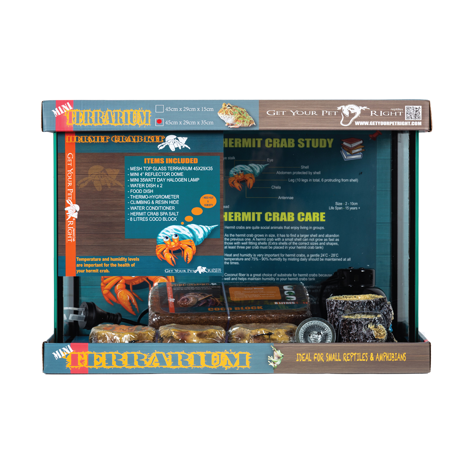 Get Your Pet Right Hermit Crab Kit