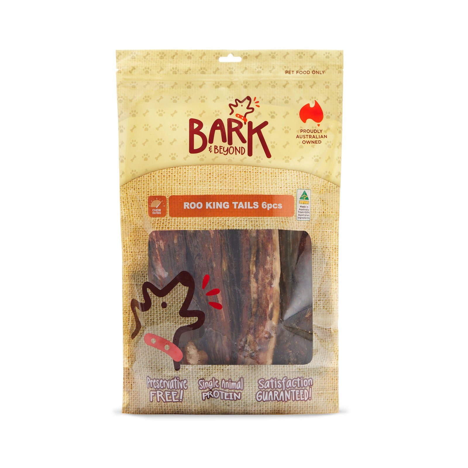 Bark & Beyond Roo King Tails 6pk