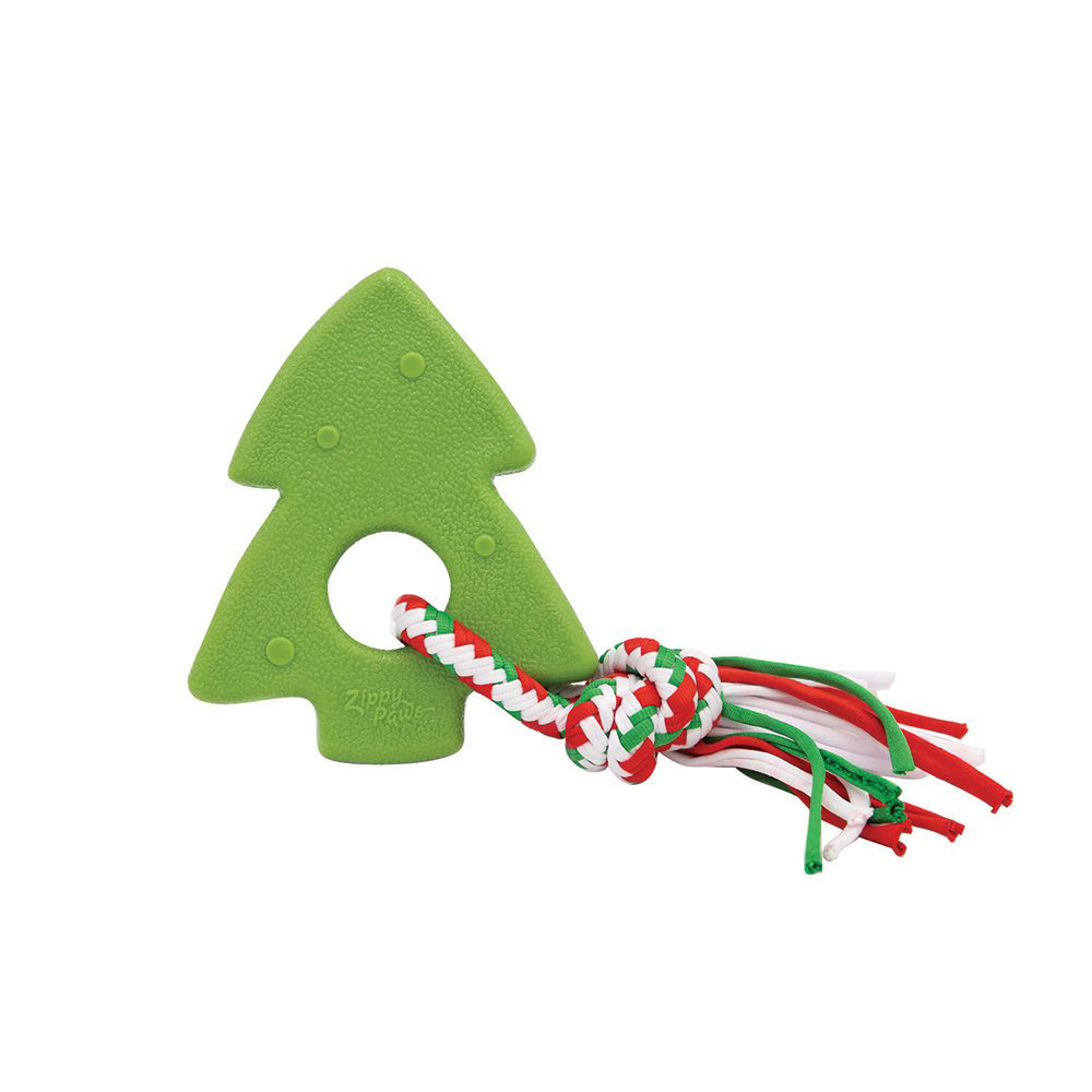 Zippy Paws Xmas Dog Toy Teetherz Christmas Tree
