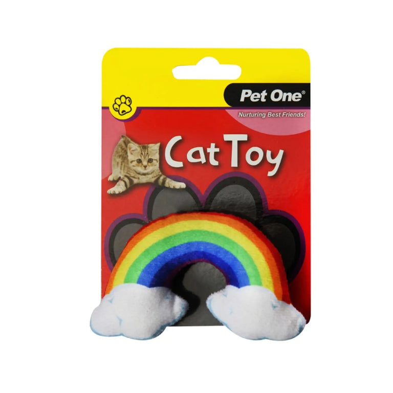Pet One Cat Toy Rainbow With Crinkle Pet One