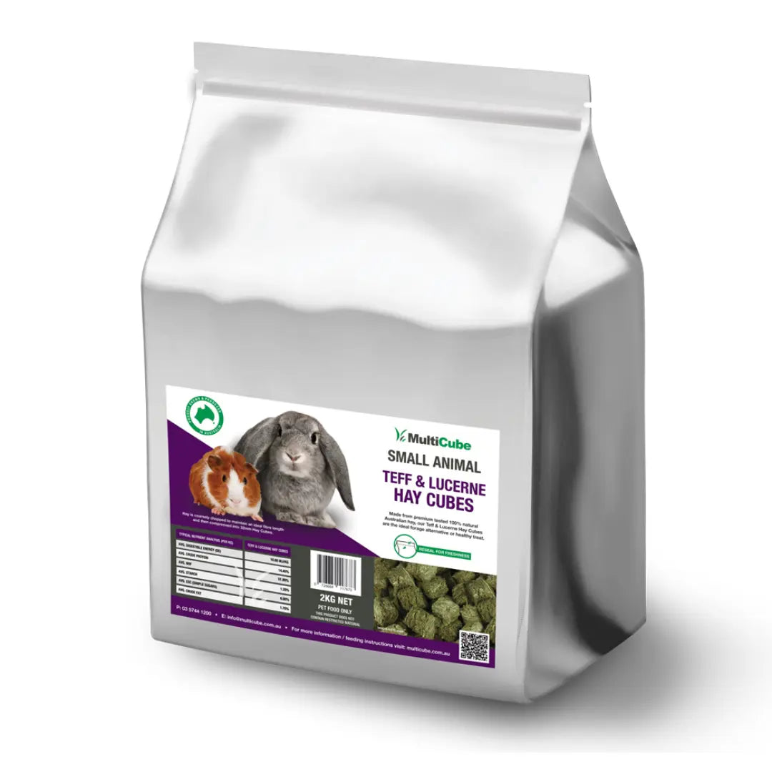 Multicube Teff Lucerne Cubes - 2kg MultiCube