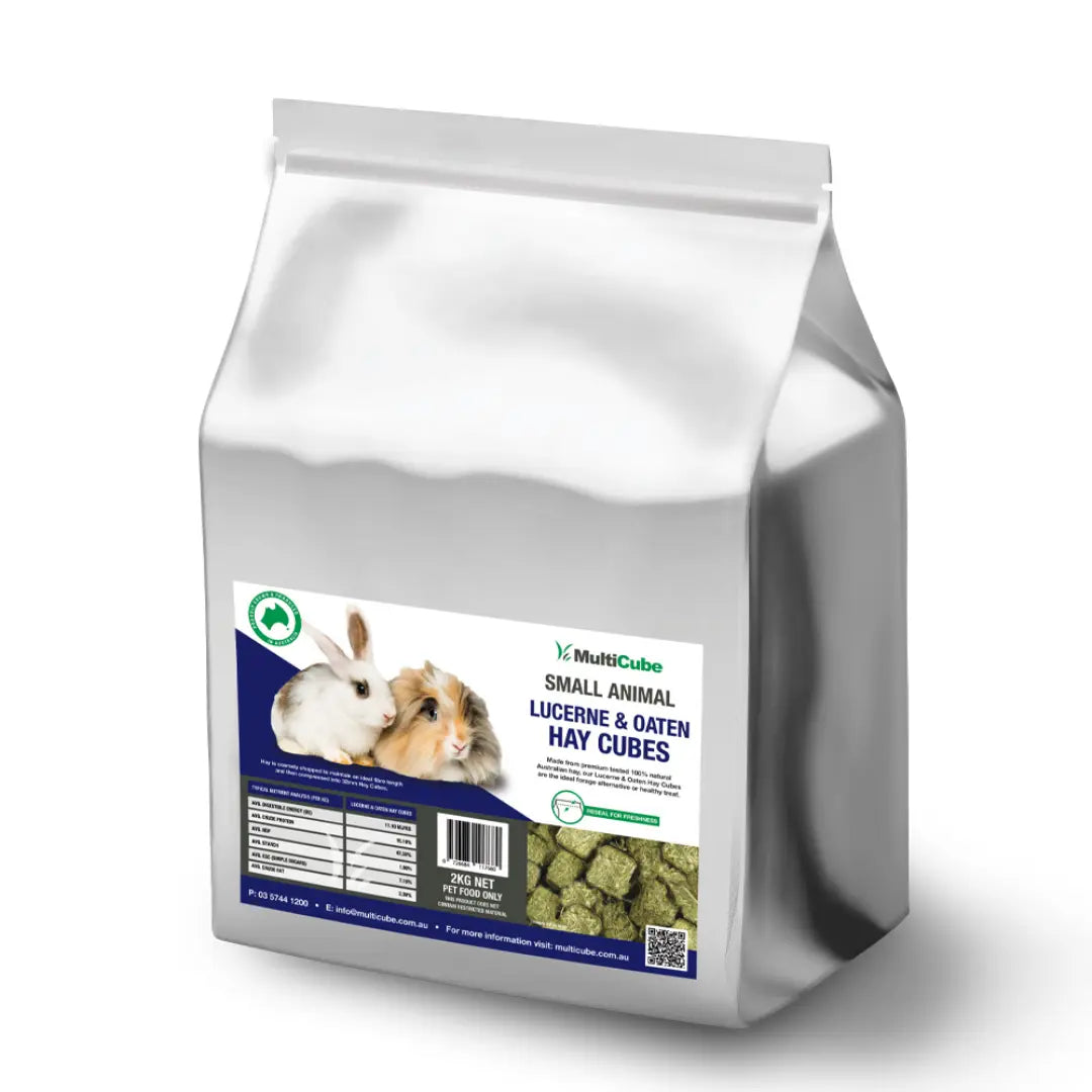 Multicube Oaten and Lucerne Cubes - 2kg MultiCube