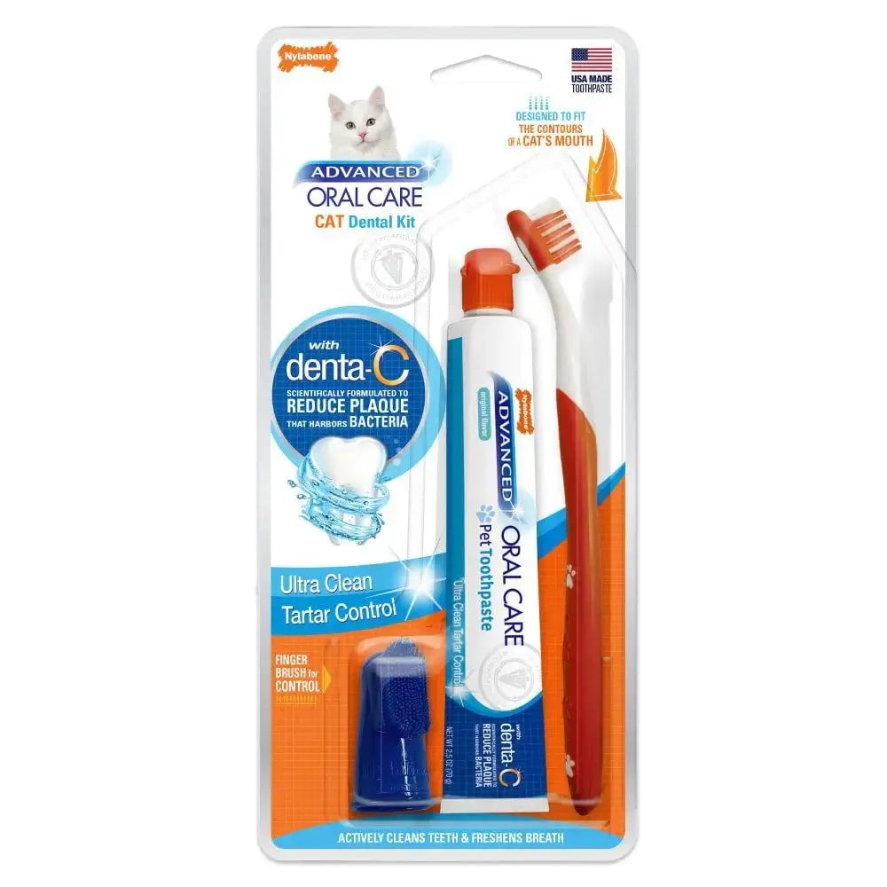Advanced Oral Care Cat Dental Kit Nylabone