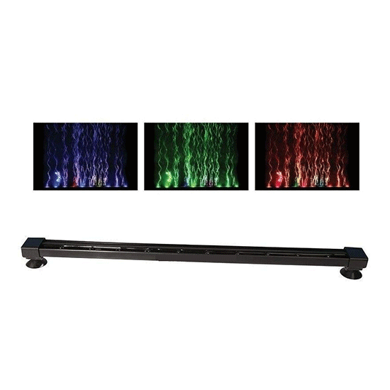Aqua One Air Stone with LED Bubble Curtain Colour Lights Aqua One