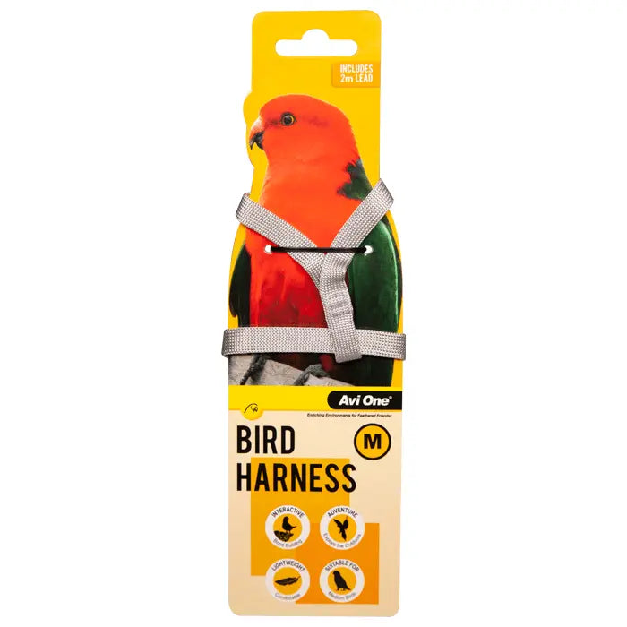 Avi One Bird Harness with Lead - Kellyville Pets