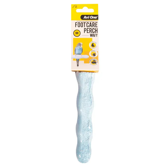 Avi One Foot Care Perch Wavy - Kellyville Pets