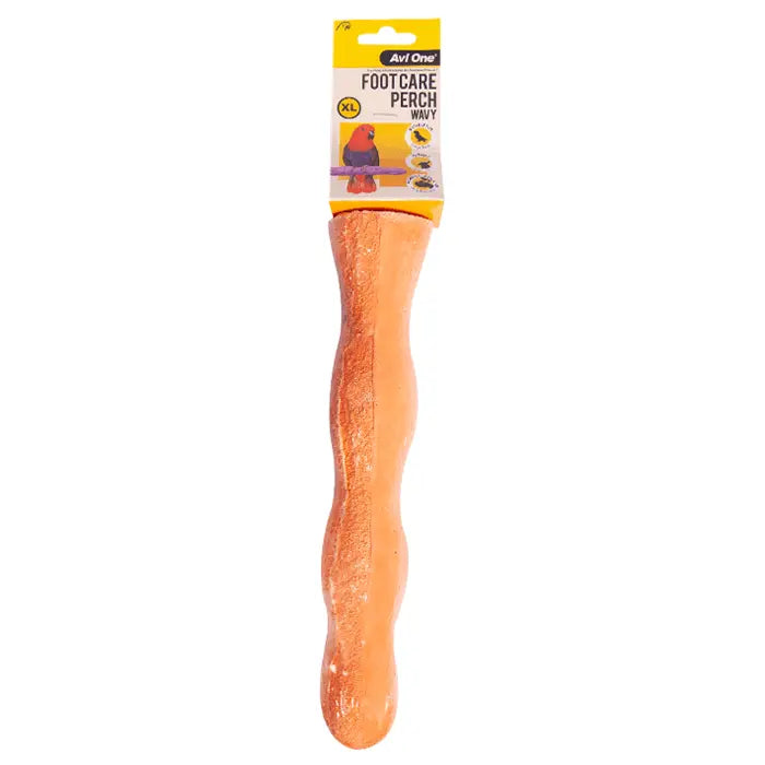 Avi One Foot Care Perch Wavy - Kellyville Pets