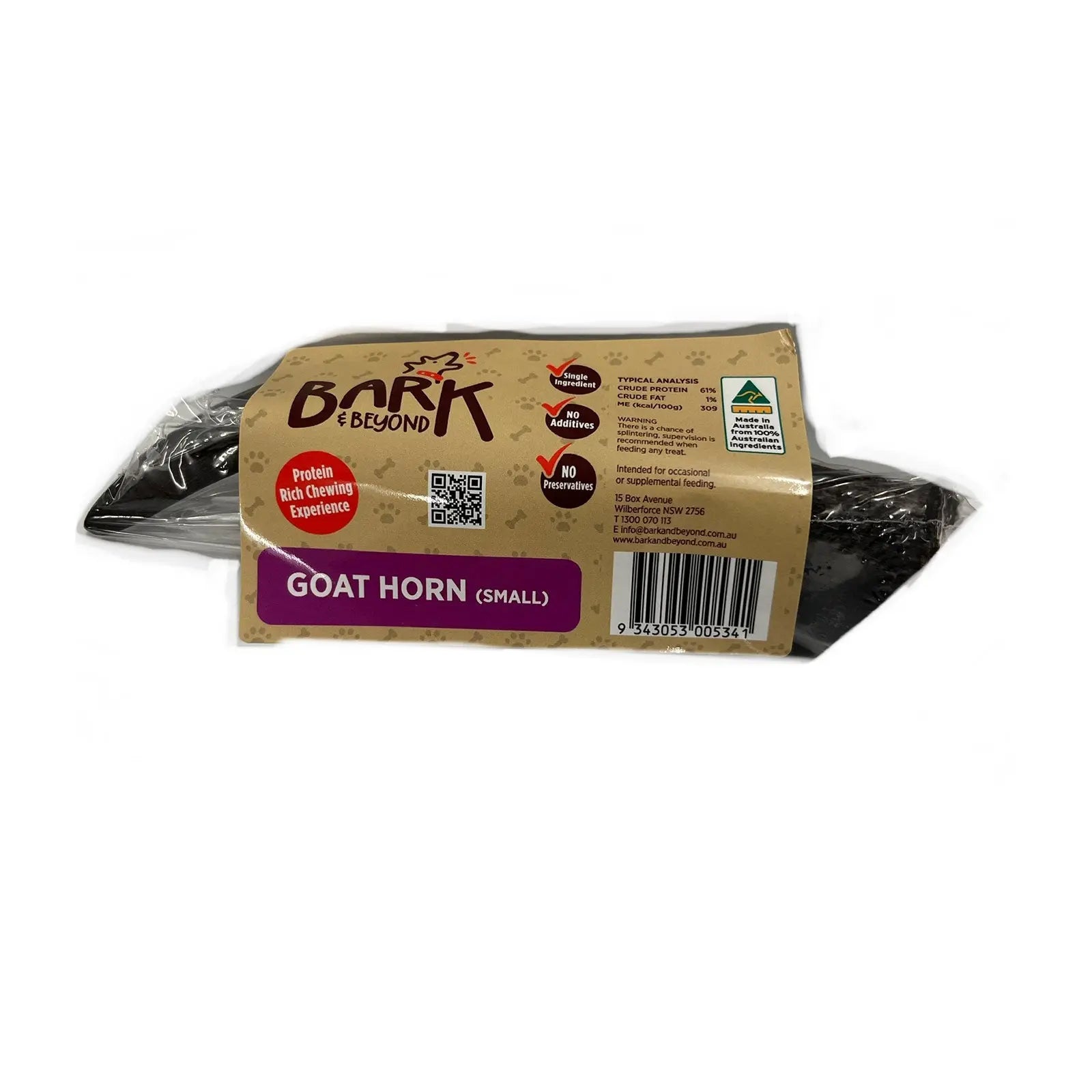 Bark & Beyond Goat Horn - Kellyville Pets
