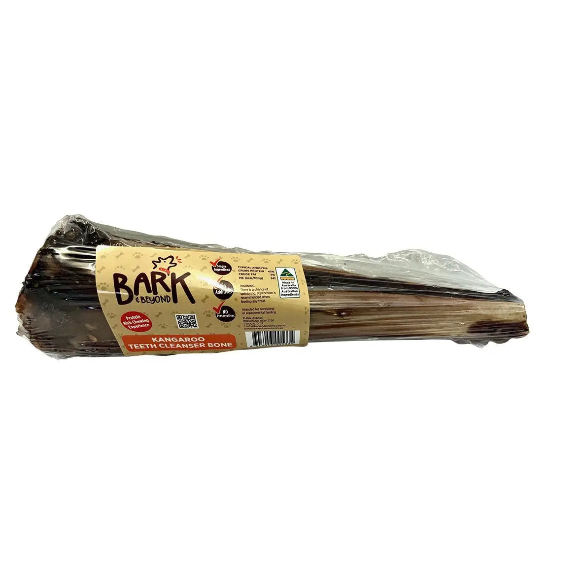 Bark & Beyond Kangaroo Teeth Cleanser Bone - Kellyville Pets