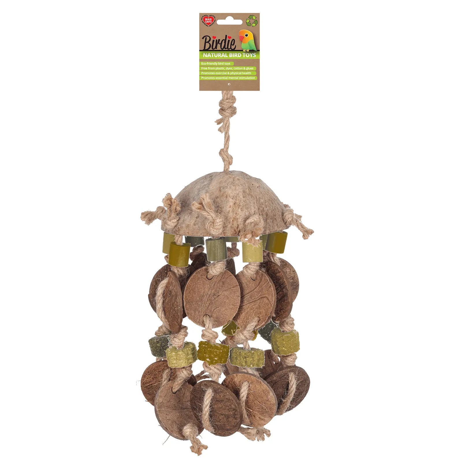 Birdie Bird Toy Tropical Treasure House - Kellyville Pets