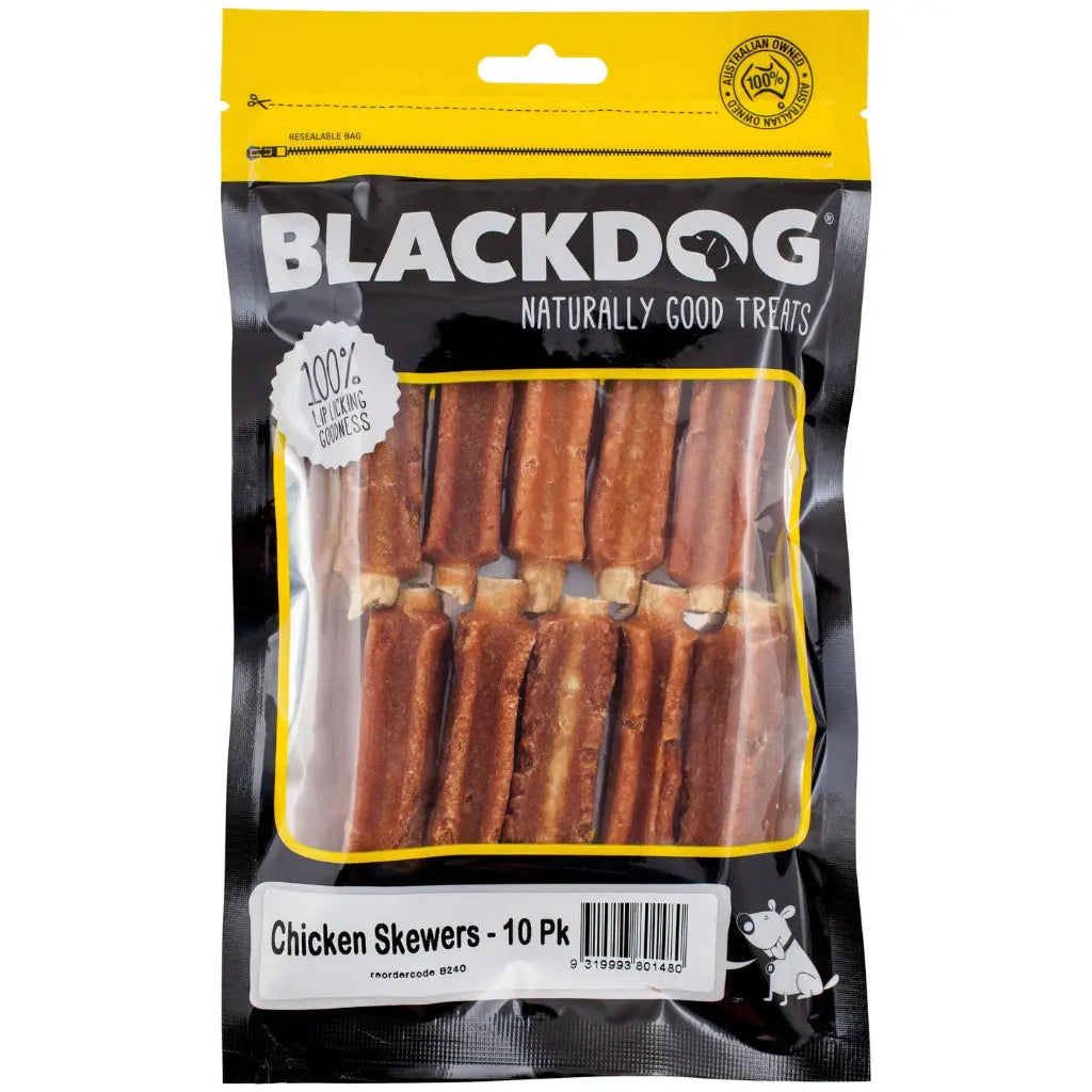 Black Dog Chicken Skewers (10 Pack) Black Dog