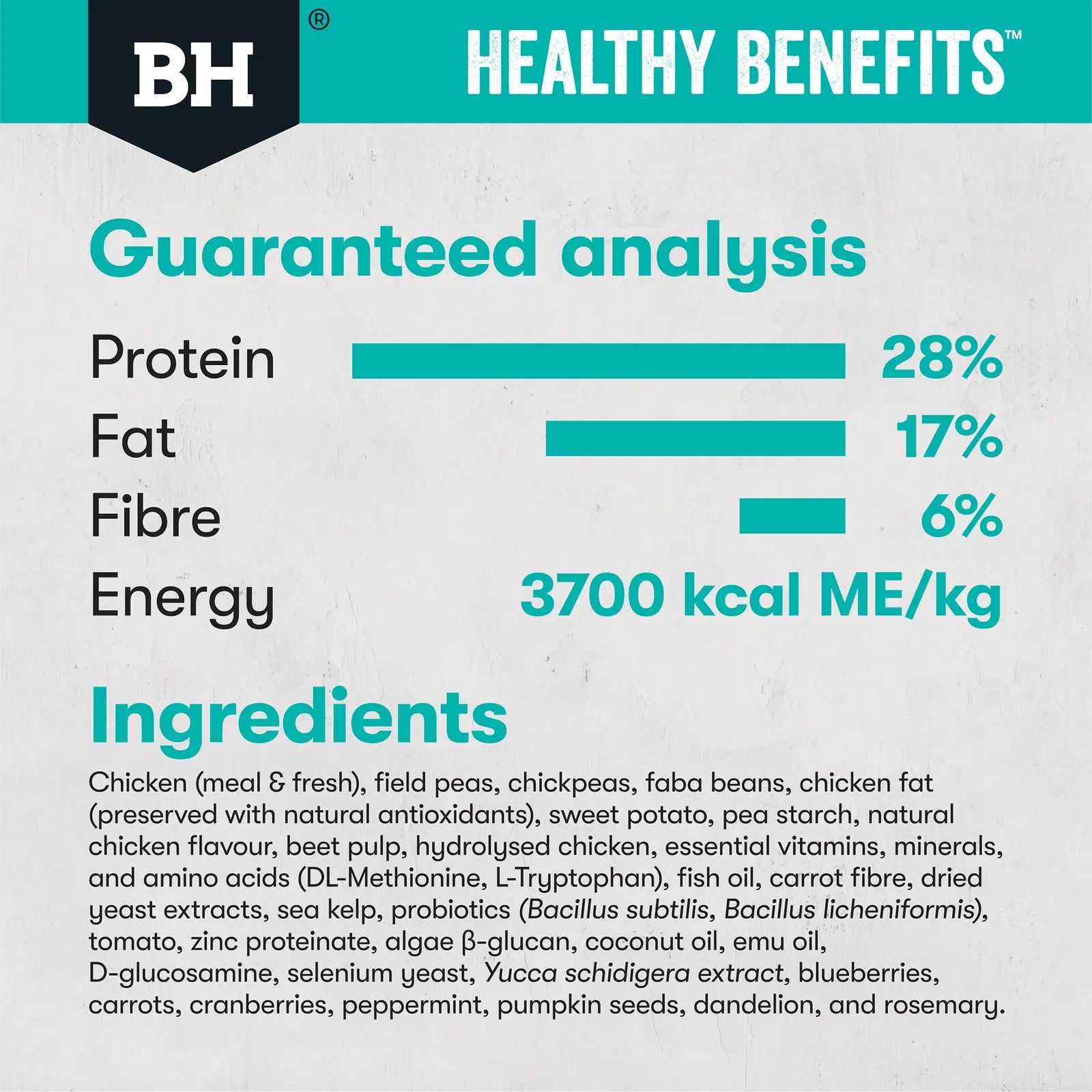 Black Hawk Healthy Benefits Dog Food Adult Sensitive Skin & Gut - Kellyville Pets