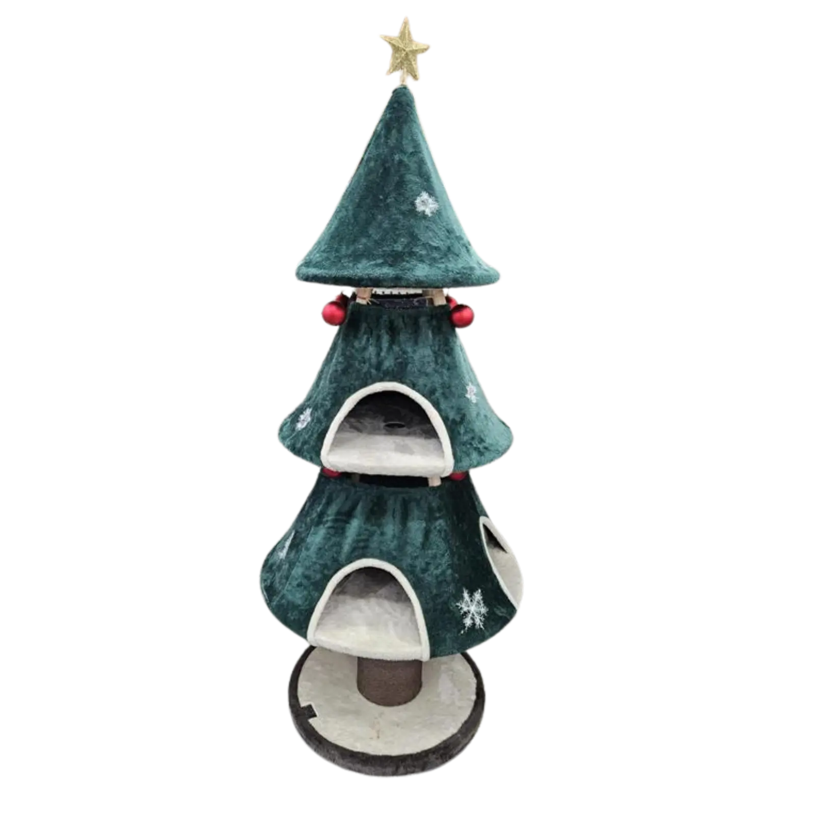 Cattitude Christmas Claws Tree Scratcher Cattitude