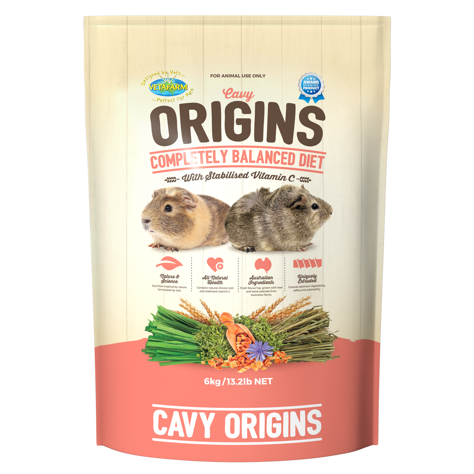 Vetafarm Cavy Origins Guinea Pig Food