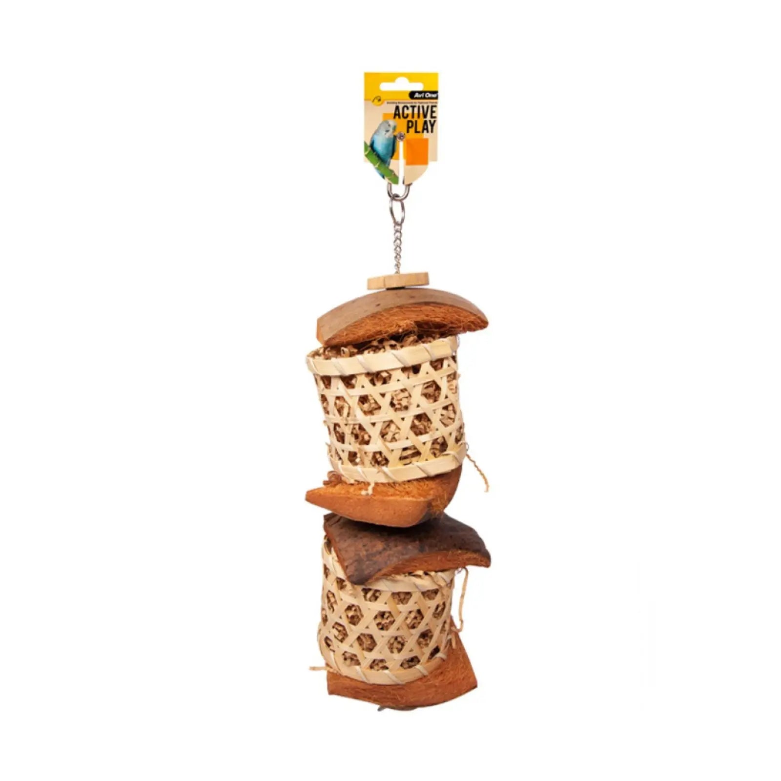 Coconut Foraging DrumL 47cm Avi One