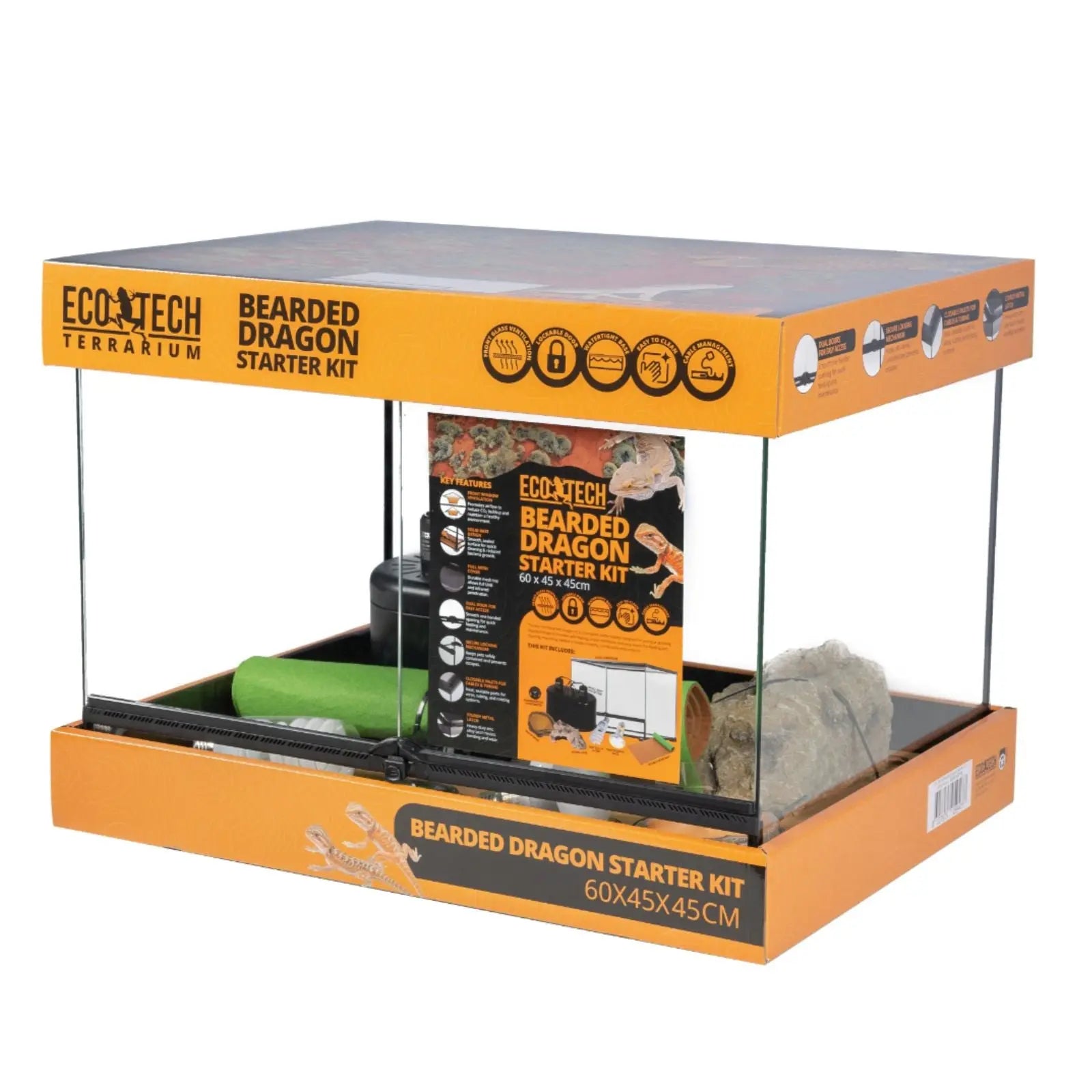 Eco Tech Bearded Dragon Starter Kit 60x45x45cm Eco Tech