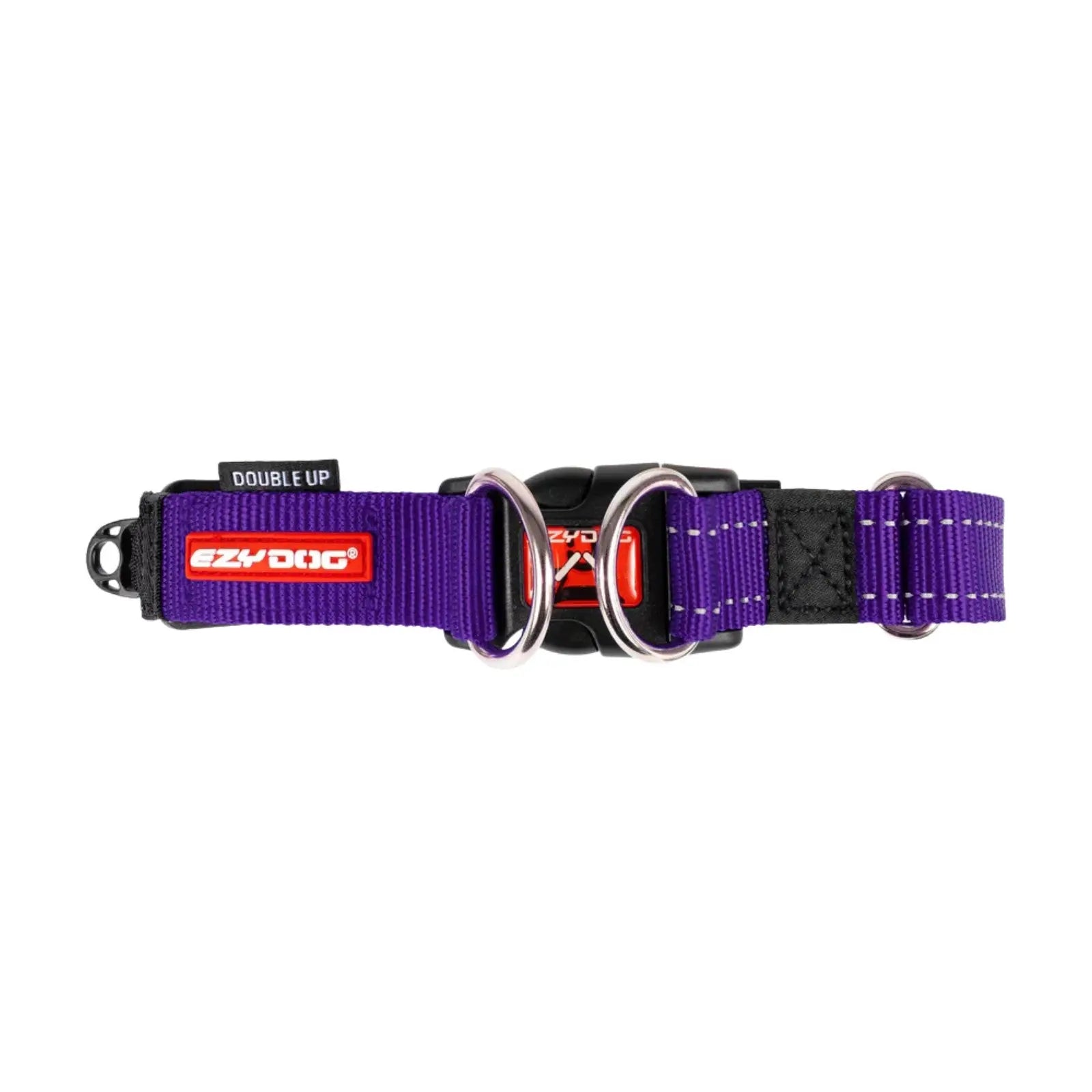 EzyDog Double Up Dog Collar - Purple EzyDog