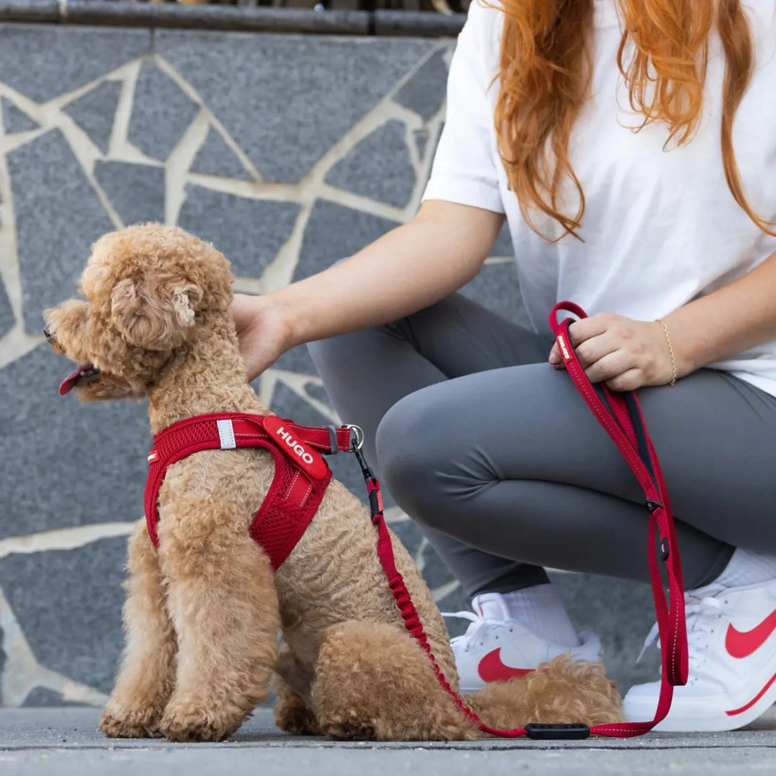 Ezydog FORMFIT Mesh Harness - Red EzyDog