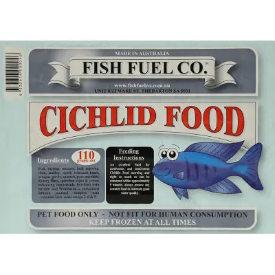 Fish Fuel Frozen Cichlid Food - Kellyville Pets