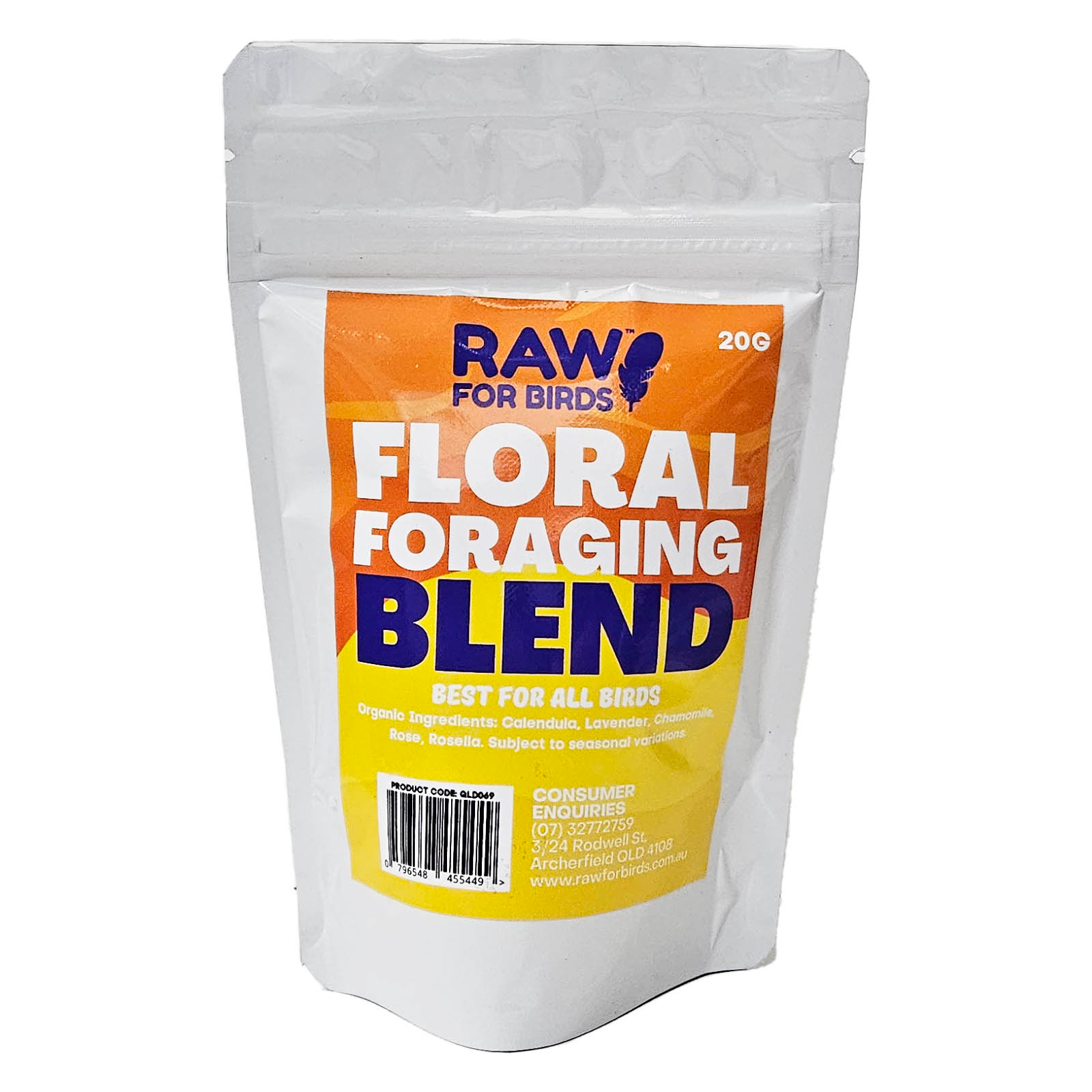 Raw for Birds Floral Foraging Blend