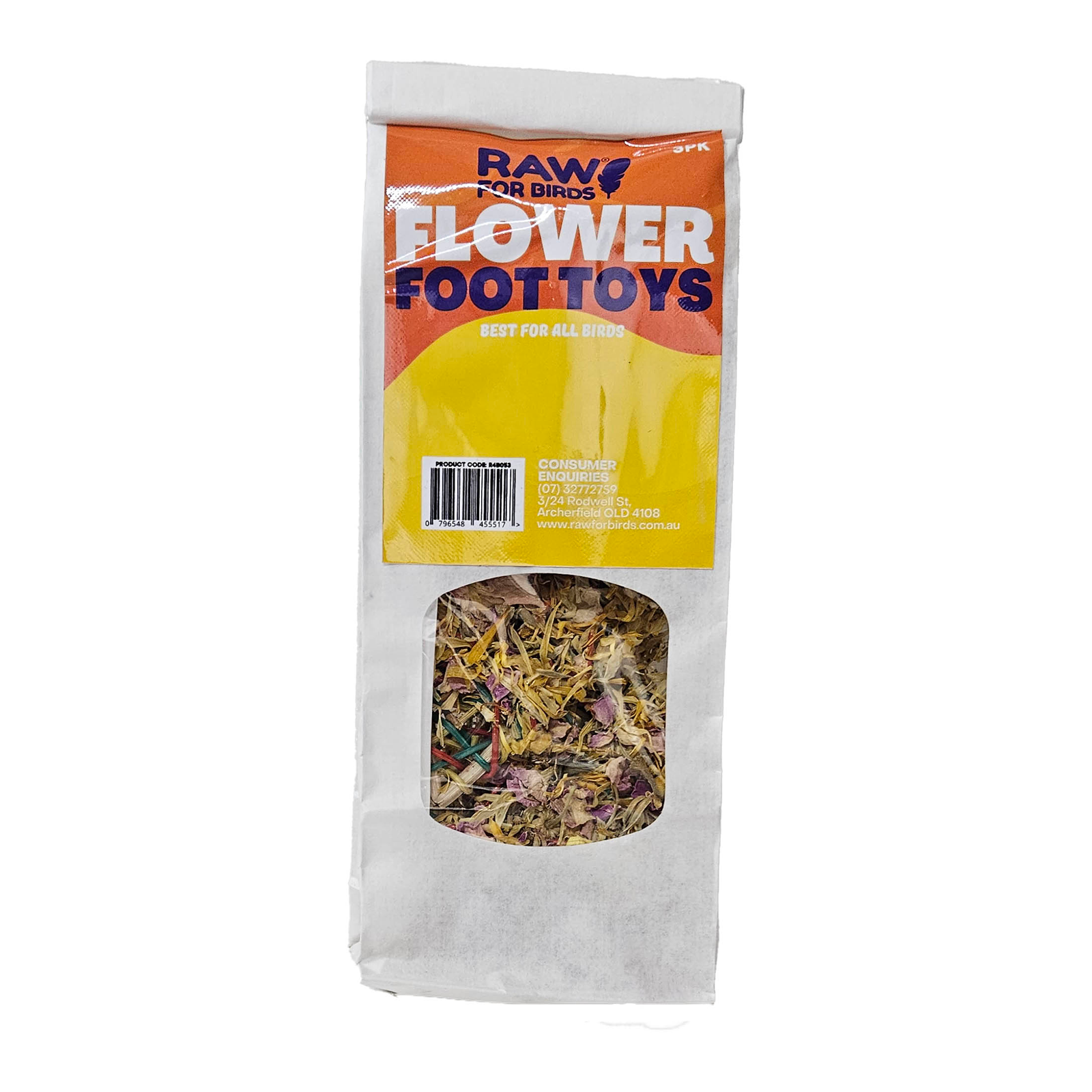 Raw for Birds Flower Foot Toys