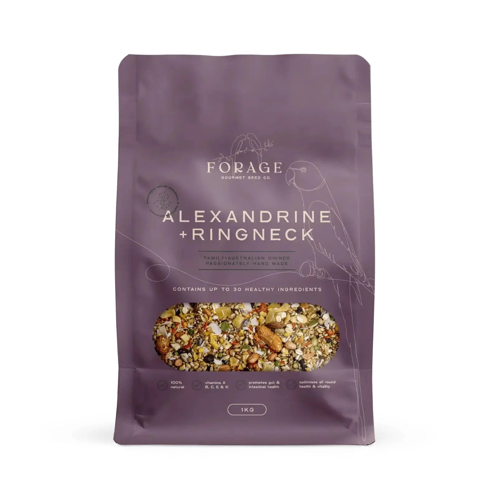 Forage Gourmet Alexandrine & Ringneck Food Forage