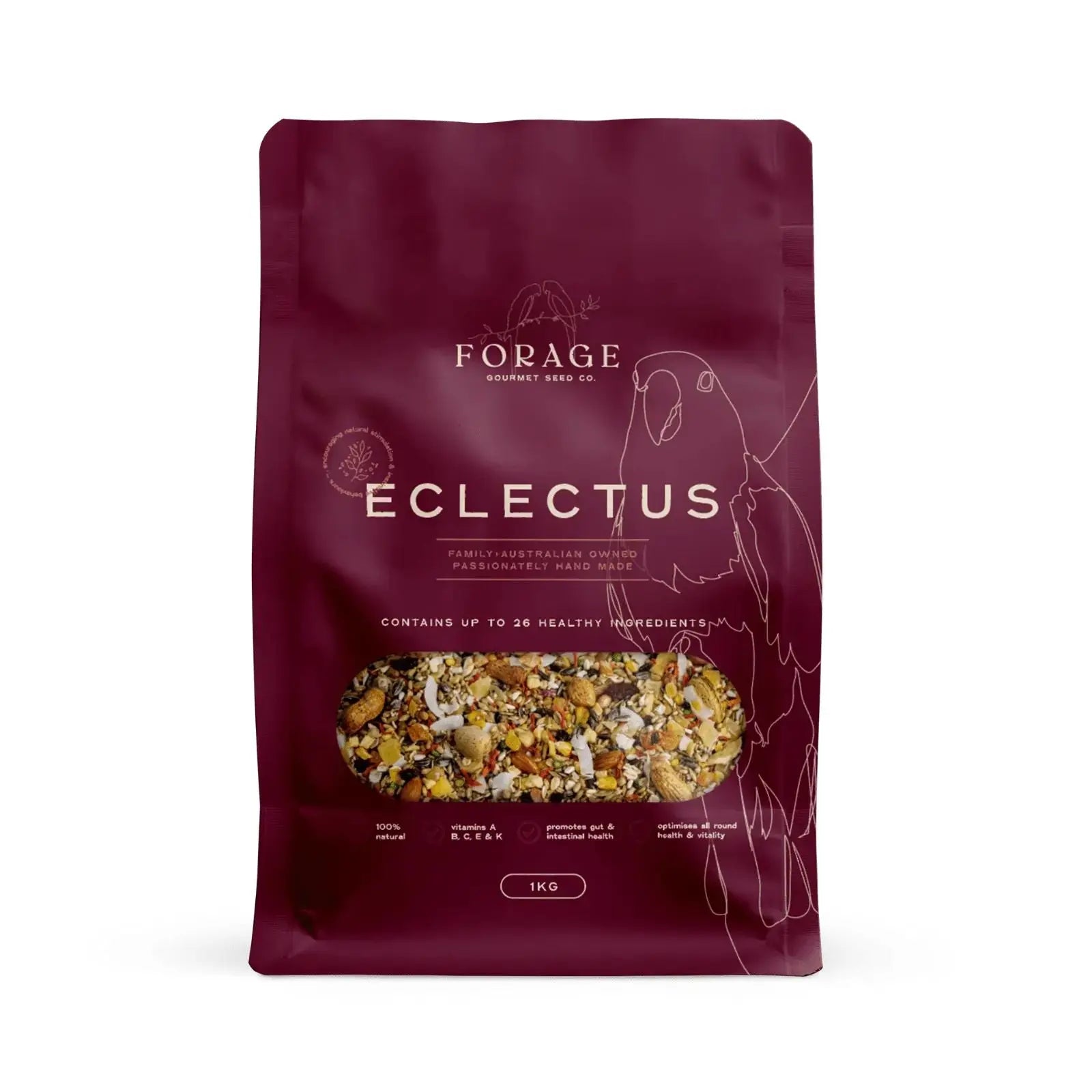 Forage Gourmet Eclectus Food Forage