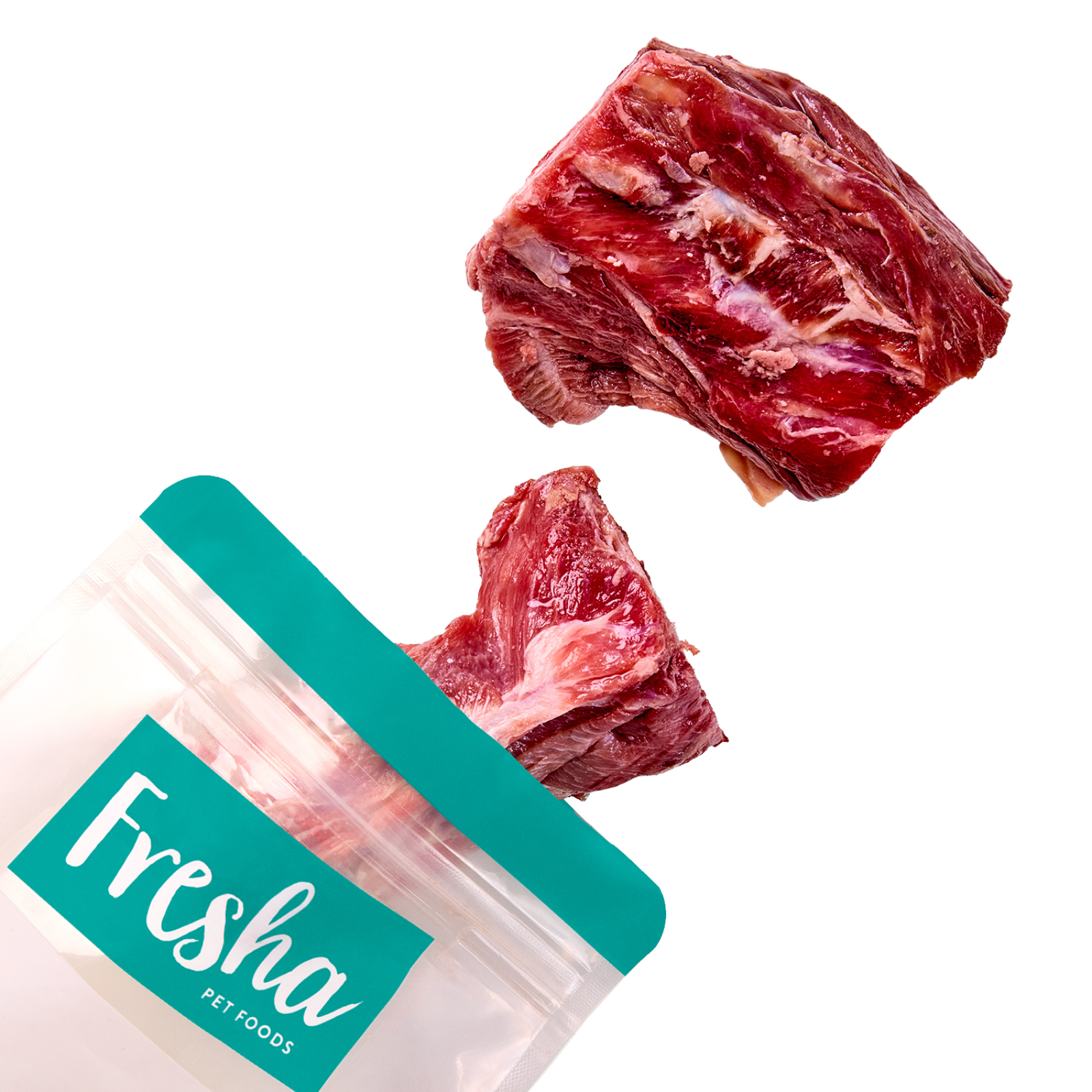 Fresha Lamb Neck Bone Chews 2 pack Fresha