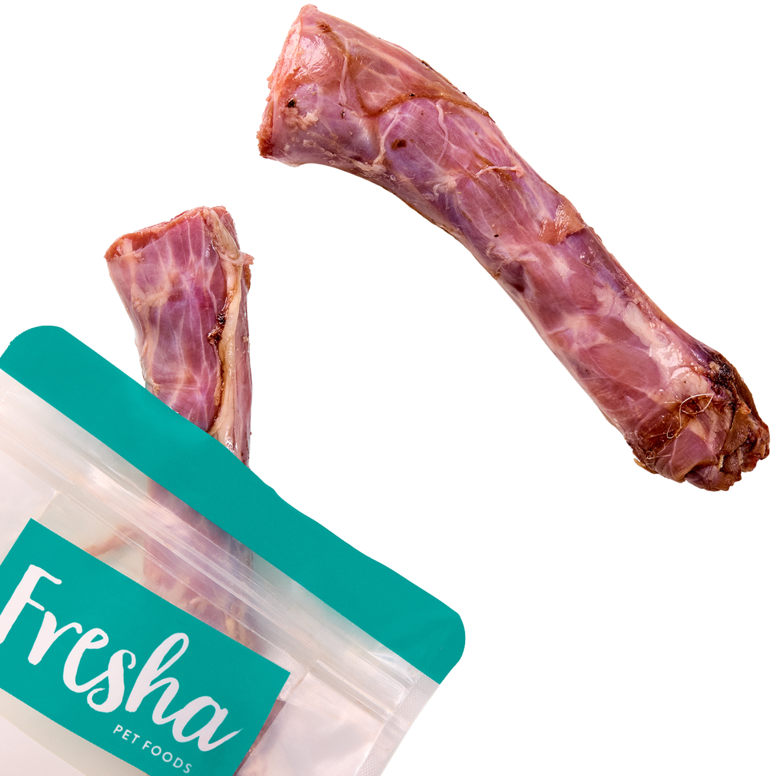 Fresha Turkey Necks Bone Chews 2 pack Fresha