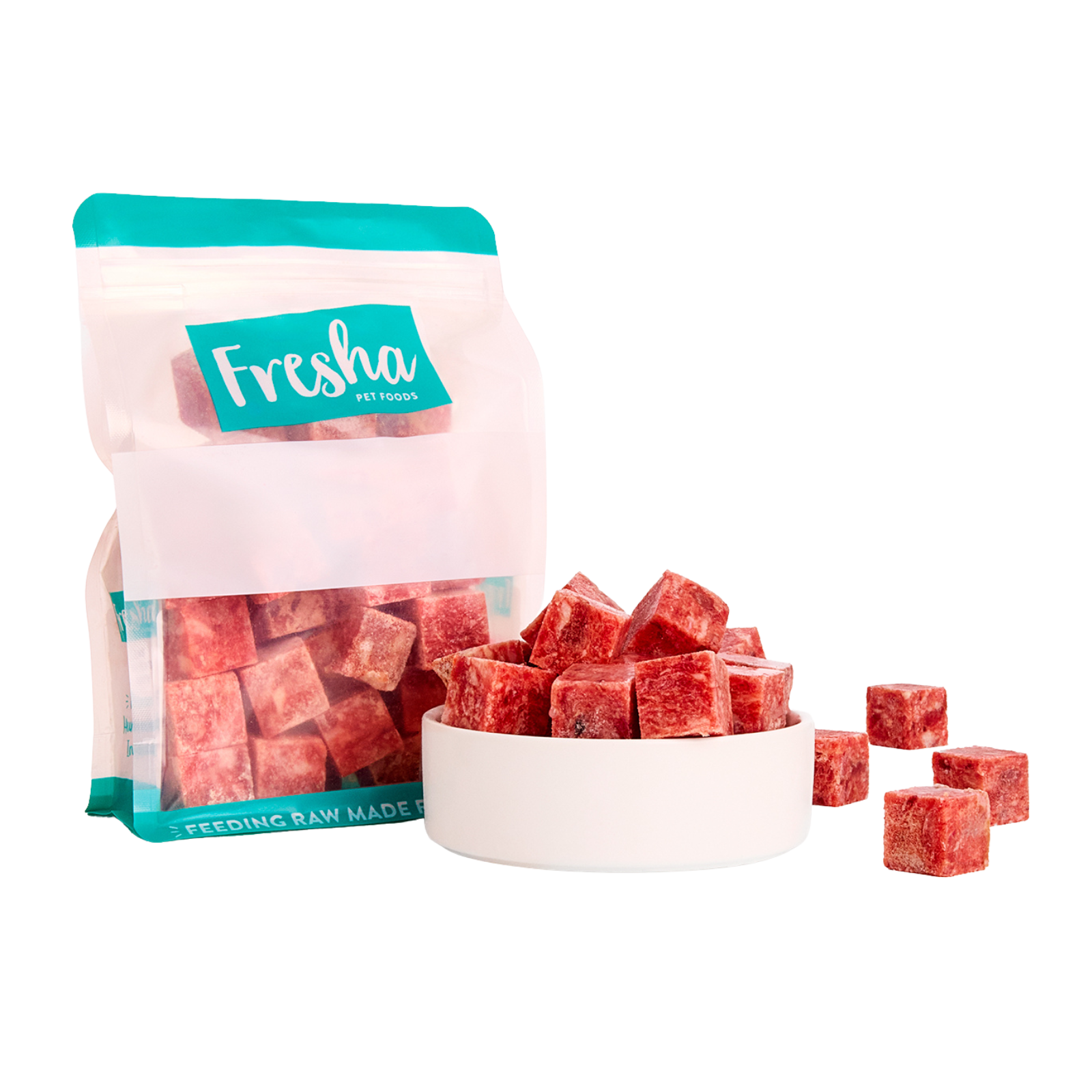 Fresha Whole Chicken Mince Cubes 800g Fresha