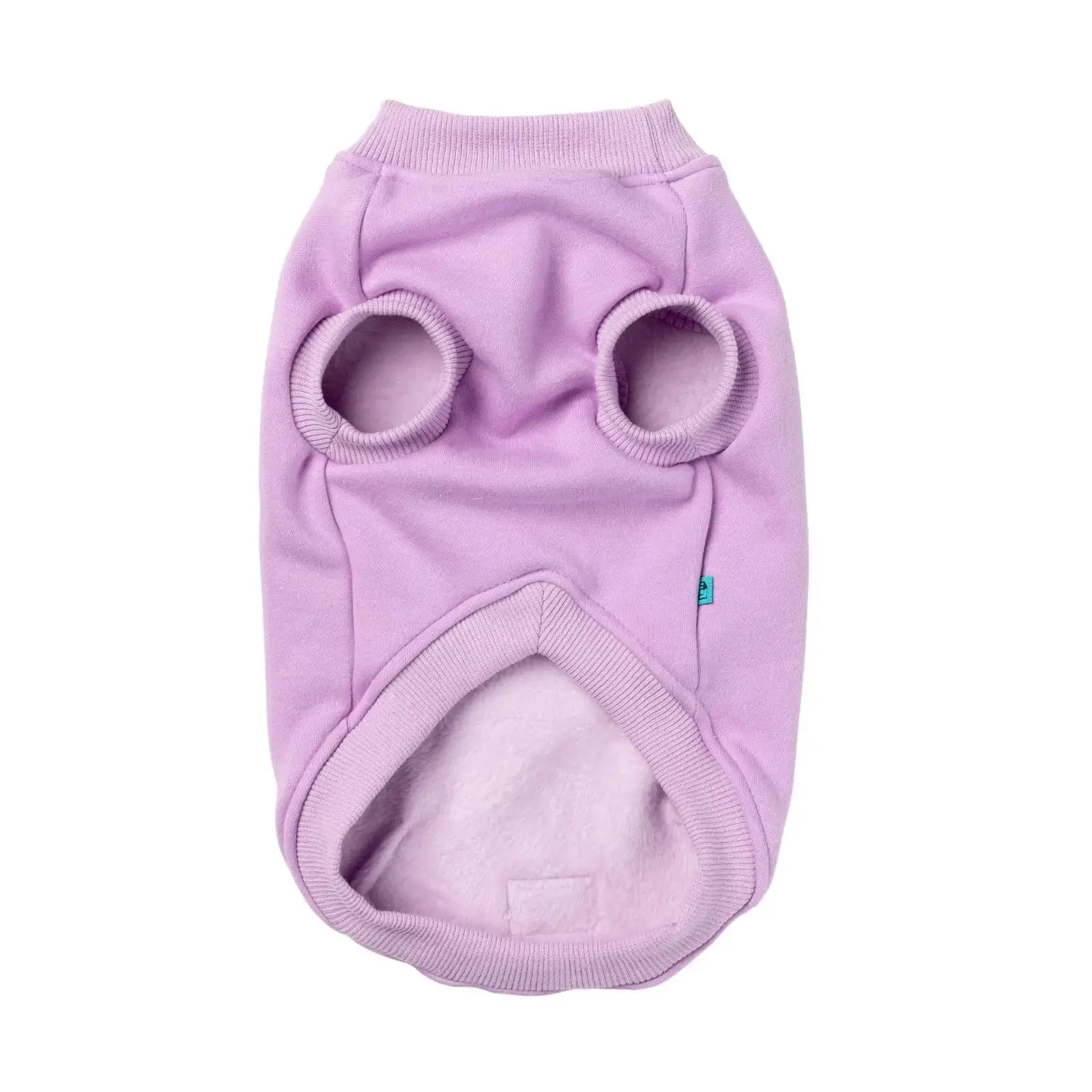Fuzzyard Allday Sweater  Dog Coat - Lilac Fuzzyard