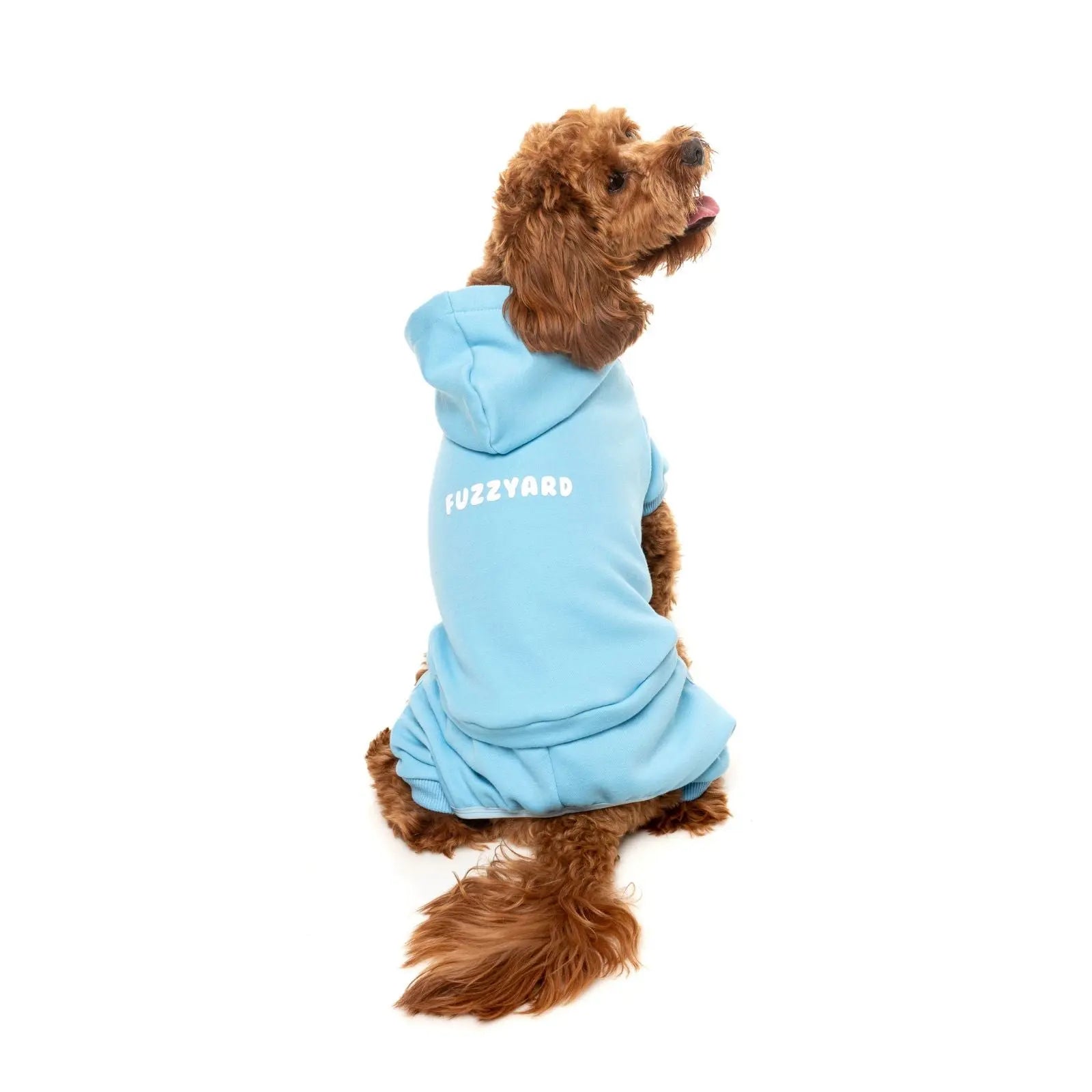 Fuzzyard Chillin' Tracksuit  Dog Coat - Blue Fuzzyard