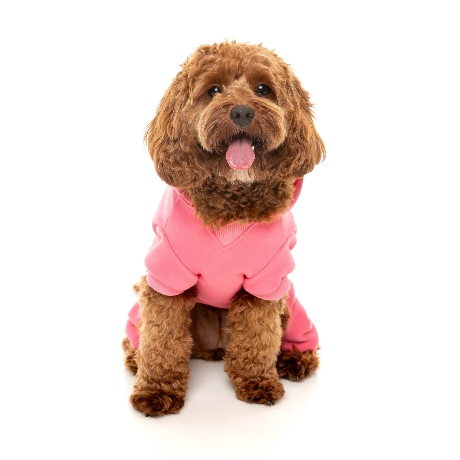 Fuzzyard Chillin' Tracksuit  Dog Coat - Pink Fuzzyard