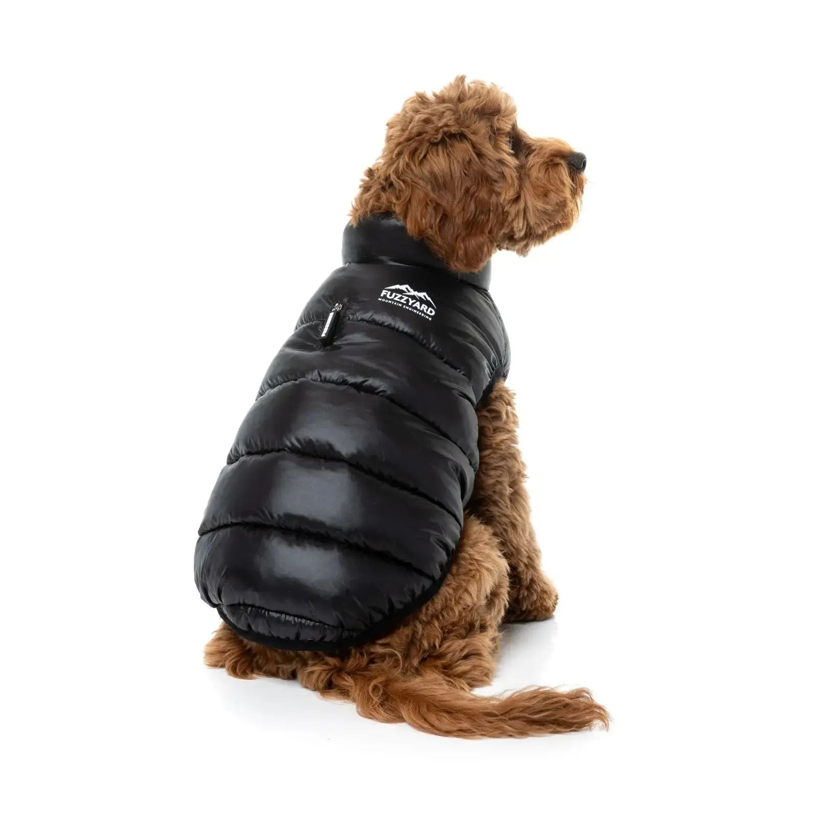 Fuzzyard East Harlem Puffer  Dog Coat - Black Fuzzyard